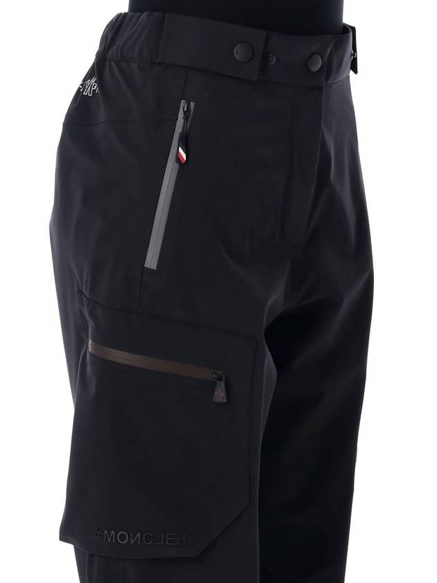 Jogging straight pants black - MONCLER - BALAAN 4