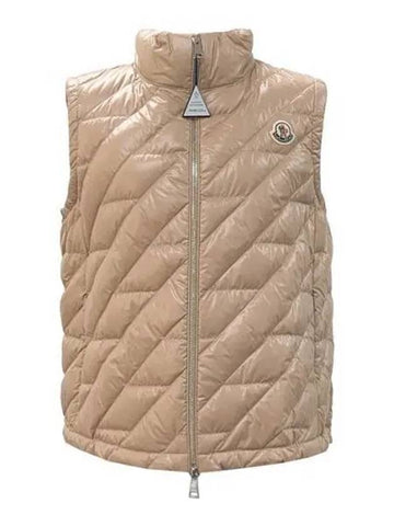 Lecroisic logo quilted down padded vest 1A00110 68950 271948 1008029 - MONCLER - BALAAN 1