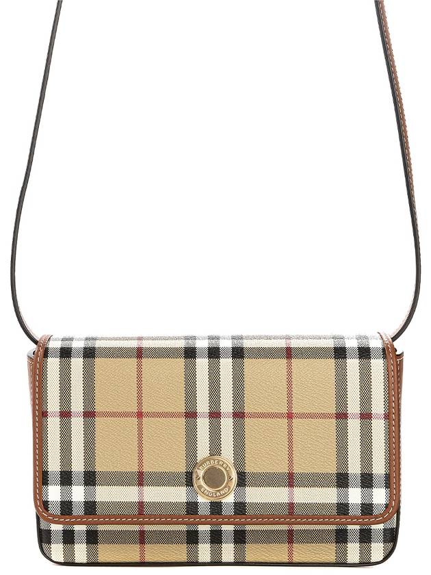 Check Cross Bag Beige - BURBERRY - BALAAN 2