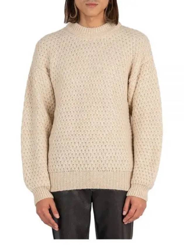 LEONARD SWEATER TWO TONE WOOL alpaca blend sweater - SEFR - BALAAN 1