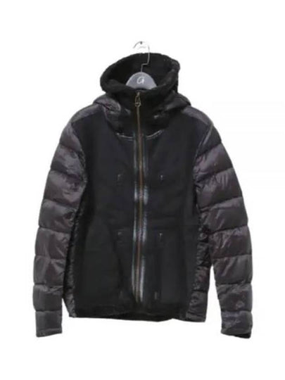 Hooded Shearing Nylon Liner Jacket Black - TEN C - BALAAN 2