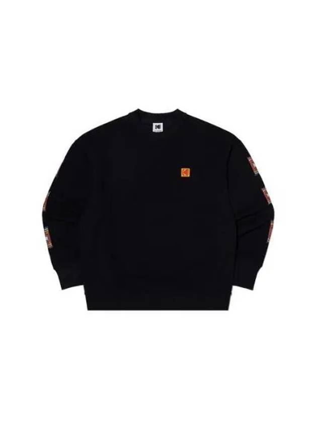 KODAK Apparel Ovik Writer Peoples Graphic Sweatshirt BLACK - KODO - BALAAN 1