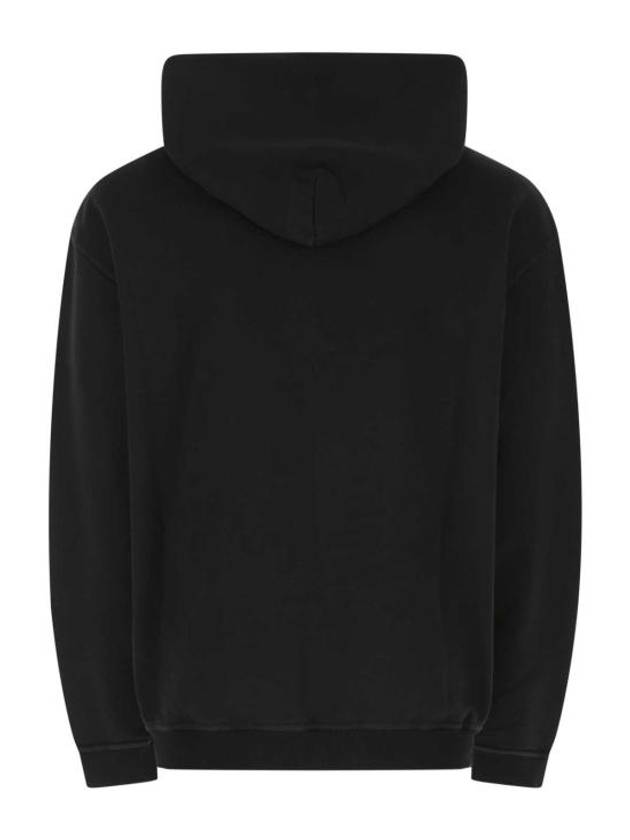 Riverse Embroidered Logo Hoodie Black - MAISON MARGIELA - BALAAN 3