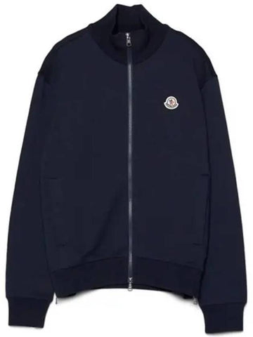 8G00036 809KR 778 Logo patch zip up jacket navy men s TSH 271824 - MONCLER - BALAAN 1