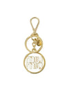 Logo Metal Keyholder White - MIU MIU - BALAAN 2