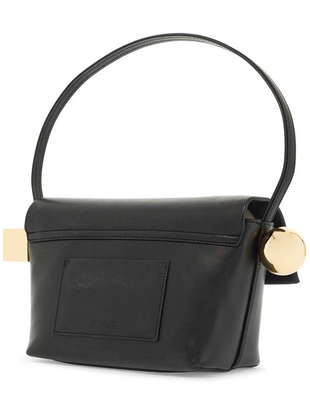 The Ronde Carre Shoulder Bag Black - JACQUEMUS - BALAAN 3