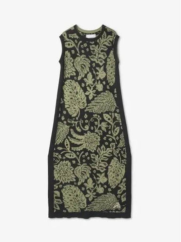 Sleeveless Long Dress Kiwi - JIL SANDER - BALAAN 1