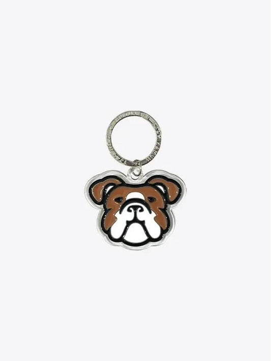 Acrylic Animal Keyring Brown HM27GD110 - HUMAN MADE - BALAAN 1