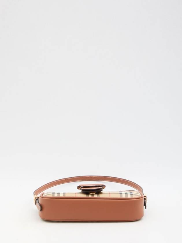 Check Shoulder Bag Brown - BURBERRY - BALAAN 4