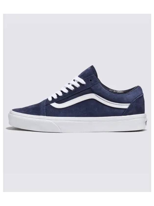 Old Skool Pig Suede Low Top Sneakers Navy - VANS - BALAAN 2