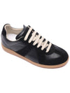 Replica Calfskin Low Top Sneakers Black - MAISON MARGIELA - BALAAN 4