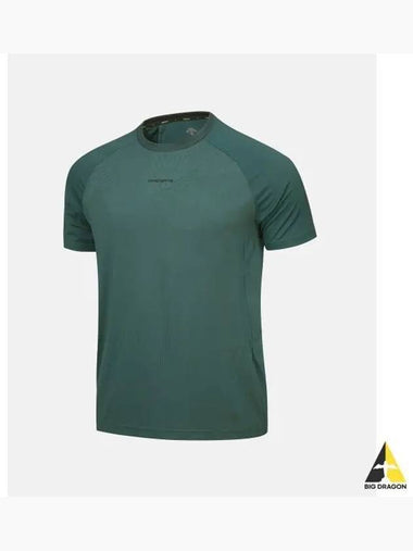 ICEMOTION Jagard Short Sleeve T Shirt Dark Green SP321TTS78 - DESCENTE - BALAAN 1