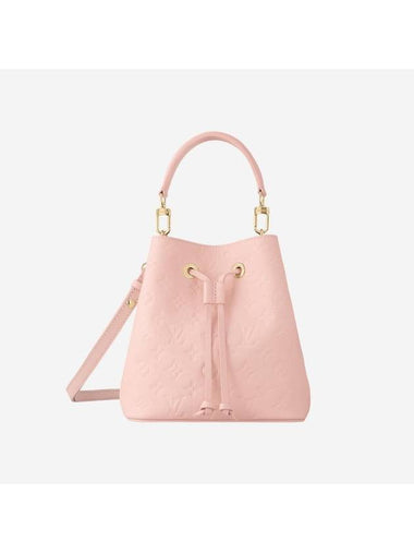 Neonoe BB Monogram Empreinte Bucket Bag Opal Pink - LOUIS VUITTON - BALAAN 1