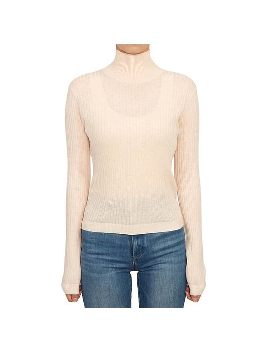 Sax High Neck Knit Turtleneck Ivory - MAX MARA - BALAAN 2