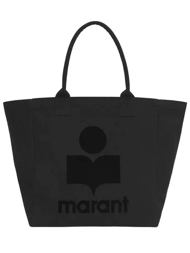 Yenky Logo Tote Bag Black - ISABEL MARANT - BALAAN 2