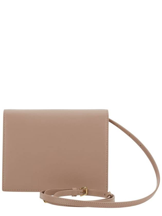 'Dg Logo Bag' Beige Crossbody Bag In Leather Woman - DOLCE&GABBANA - BALAAN 4