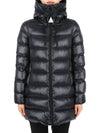 Women's Suyen Long Padding Black - MONCLER - BALAAN 3