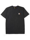 Loose fit heavyweight pocket short sleeve t shirt carbon header - CARHARTT - BALAAN 2