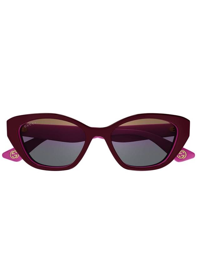 24SS SUNGLASSES GG1638S 003 BURGUNDY FUCHSIA RED - GUCCI - BALAAN 2