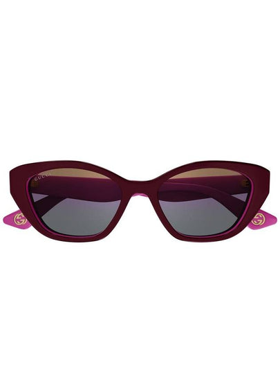 24SS SUNGLASSES GG1638S 003 BURGUNDY FUCHSIA RED - GUCCI - BALAAN 2