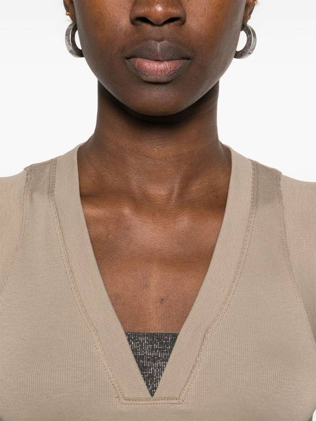 Brunello Cucinelli Top Beige - BRUNELLO CUCINELLI - BALAAN 2