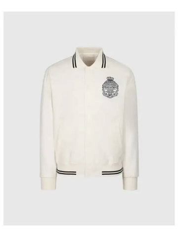 TRAVISMATHEW Unisex Bomber Jacket White - TRAVIS SCOTT - BALAAN 1