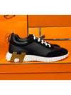 Bouncing Low Top Sneakers Noir - HERMES - BALAAN 4