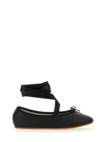 Sophia Ribbon Calfskin Flat Black - REPETTO - BALAAN 1