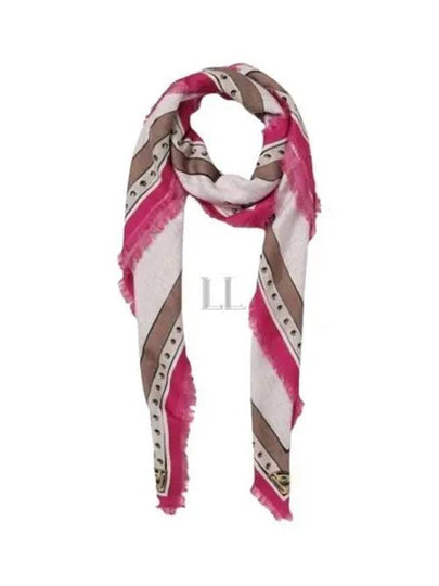 Wool Silk Shawl Scarf - FENDI - BALAAN 2