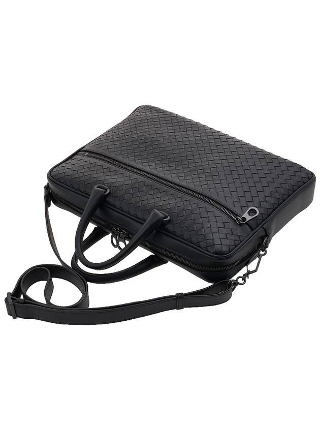 Intrecciato Briefcase Black - BOTTEGA VENETA - BALAAN 5