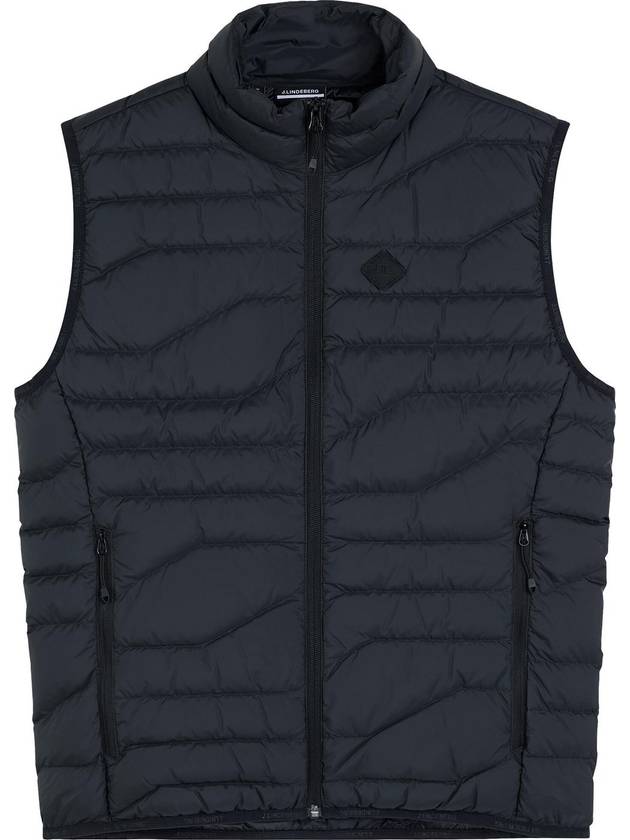 Men's Cliff Light Down Vest Black - J.LINDEBERG - BALAAN 1