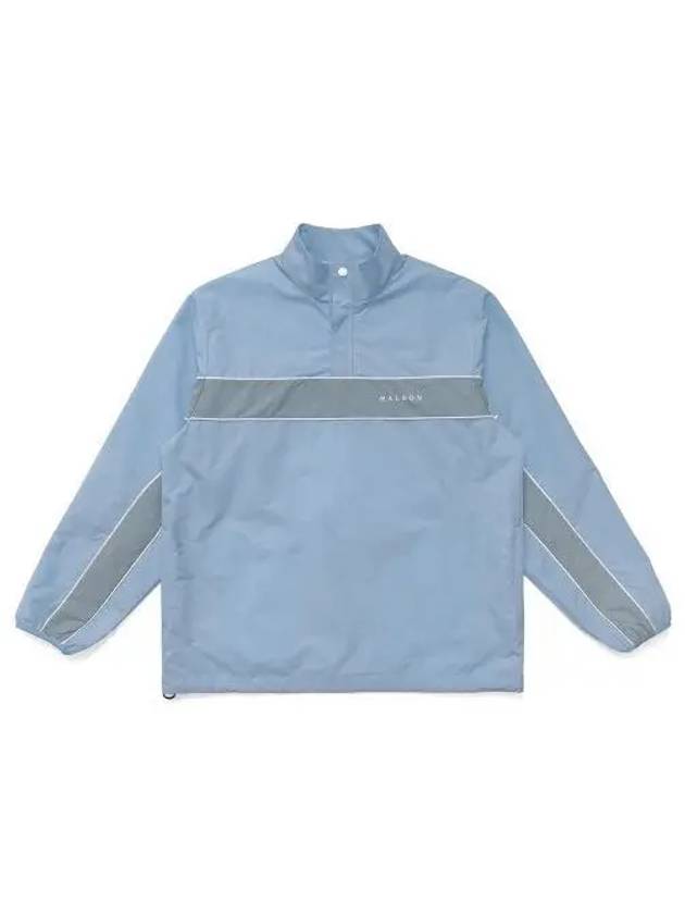 Bermuda Collection Solid Anorak Jacket SKY BLUE - MALBON GOLF - BALAAN 1