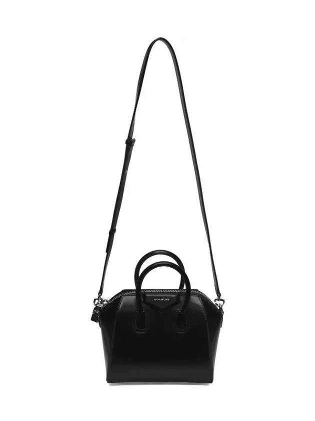 Antigona Leather Small Tote Bag Black - GIVENCHY - BALAAN 4