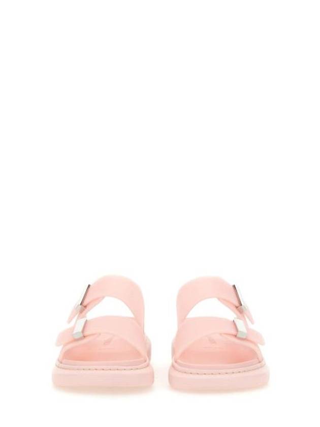 Logo Slippers Pink - ALEXANDER MCQUEEN - BALAAN 6