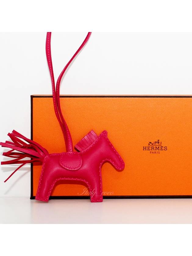 Rodeo Pegasus PM Bag Charm Rose Mexico - HERMES - BALAAN 5