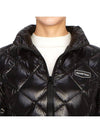 No Sadella Logo Quilted Down Padding Black - DUVETICA - BALAAN 11