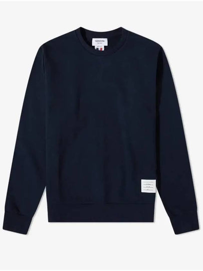 Center Back Stripe Crewneck Sweatshirt Navy - THOM BROWNE - BALAAN 2