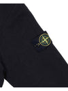 Stretch Cotton Fleece Mock Turtleneck Sweatshirt Black - STONE ISLAND - BALAAN 6