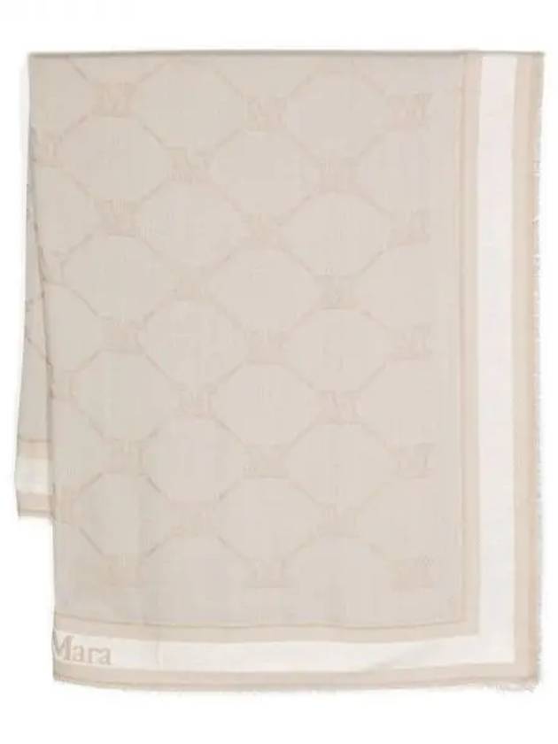 Silk Scarf Beige - MAX MARA - BALAAN 2