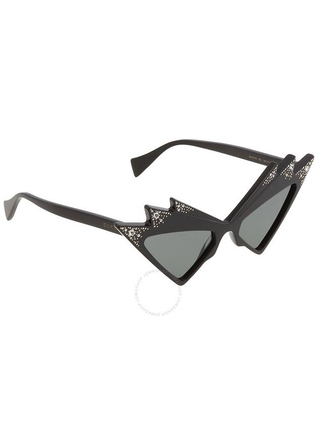 Gucci Grey Cat Eye Ladies Sunglasses GG1371S 003 53 - GUCCI - BALAAN 3