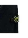 Wappen Patch Crew Neck Sweatshirt Black - STONE ISLAND - BALAAN 5