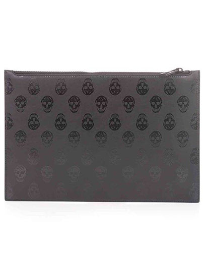 Biker Skull Clutch Bag Black - ALEXANDER MCQUEEN - BALAAN 2