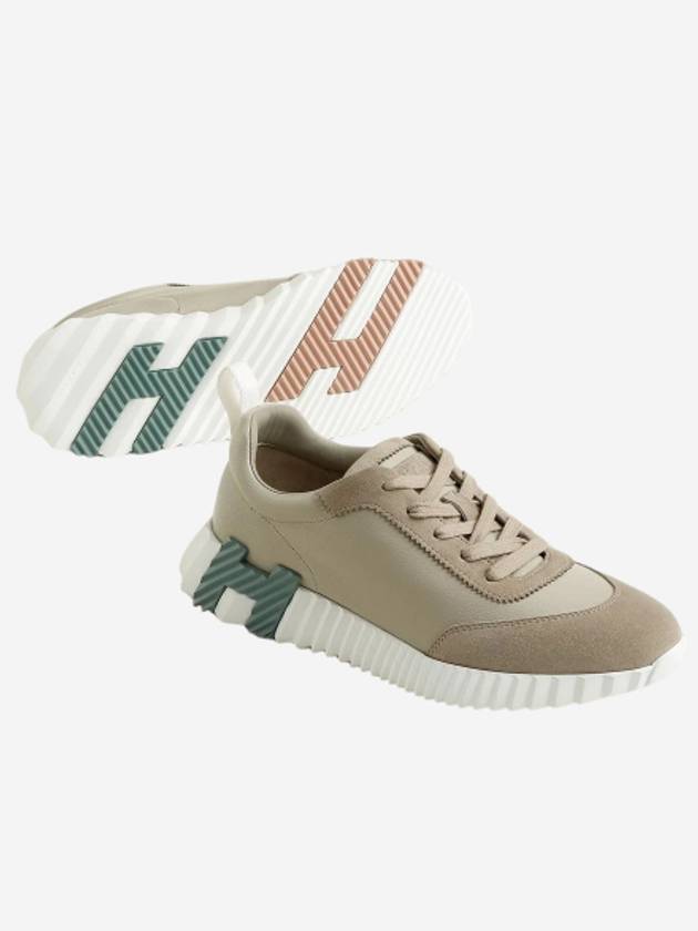 Bouncing Low Top Sneakers Beige - HERMES - BALAAN 2