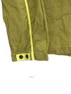 Men Daejeon Used Luxury Goods 801511219 Nylon Metal Over Shirt Jacket Olive M - STONE ISLAND - BALAAN 5