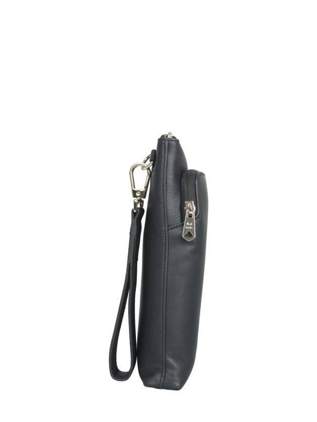 Center Signature Stripe Clutch Bag Black - PAUL SMITH - BALAAN 4