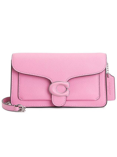 Tabby Chain Leather Cross Bag Pink - COACH - BALAAN 2