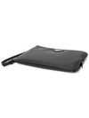 Small Saffiano Leather Pouch Black - PRADA - BALAAN 5