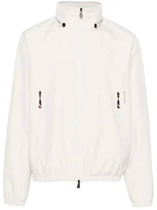 Grenoble Vieille Zip-Up Jacket White - MONCLER - BALAAN 1