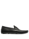 Gommino Leather Driving Shoes Black - TOD'S - BALAAN 2