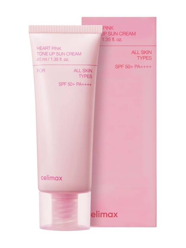 [celimax] Heart Pink Tone Up Sun Cream 40ml - CELIMAX - BALAAN 1